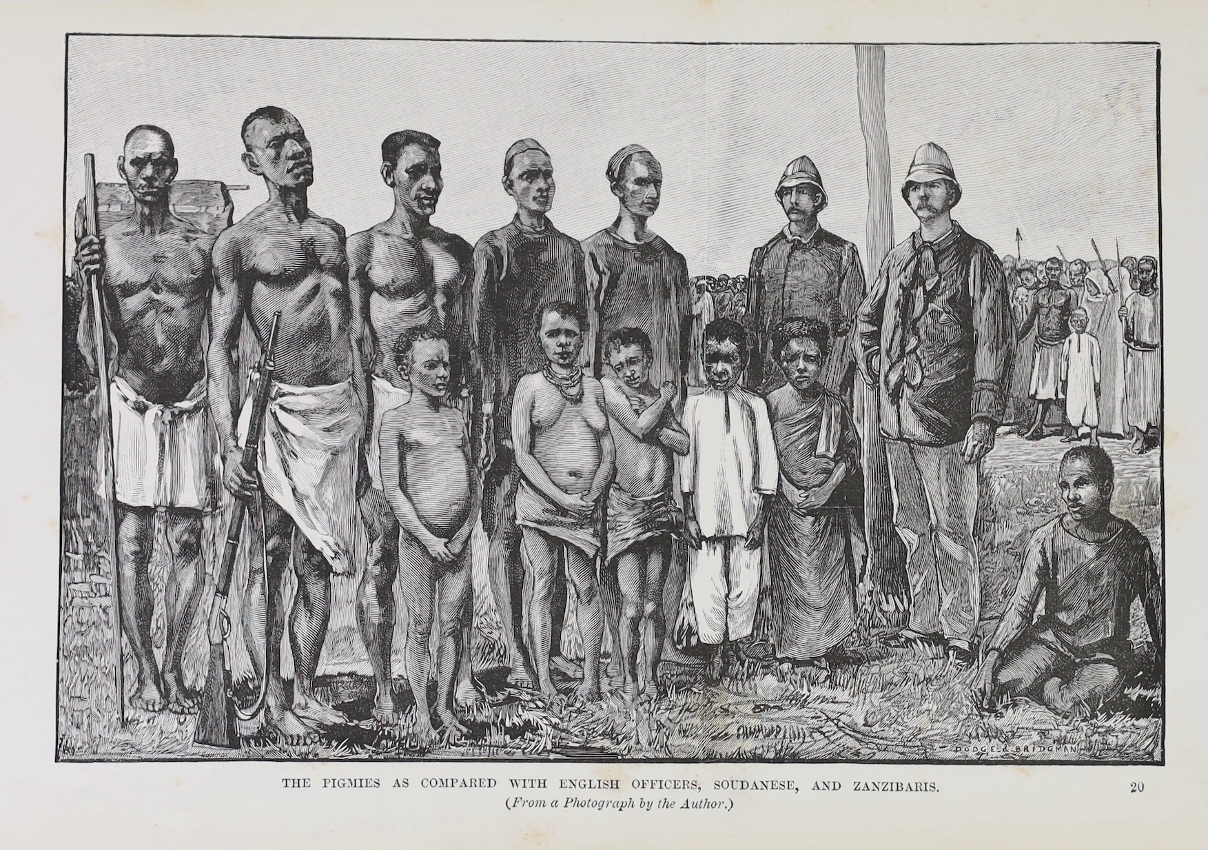 Stanley, Henry Morton, Sir - In Darkest Africa, or the Quest Rescue , and Retreat of Emin, Governor of Equatorial, 1st edition, 2 vols, 8vo, original pictorial cloth gilt, with 4 maps (1st map in vol 1 torn and with loss